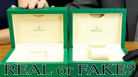 genuine rolex box vs fake|how to identify rolex watches.